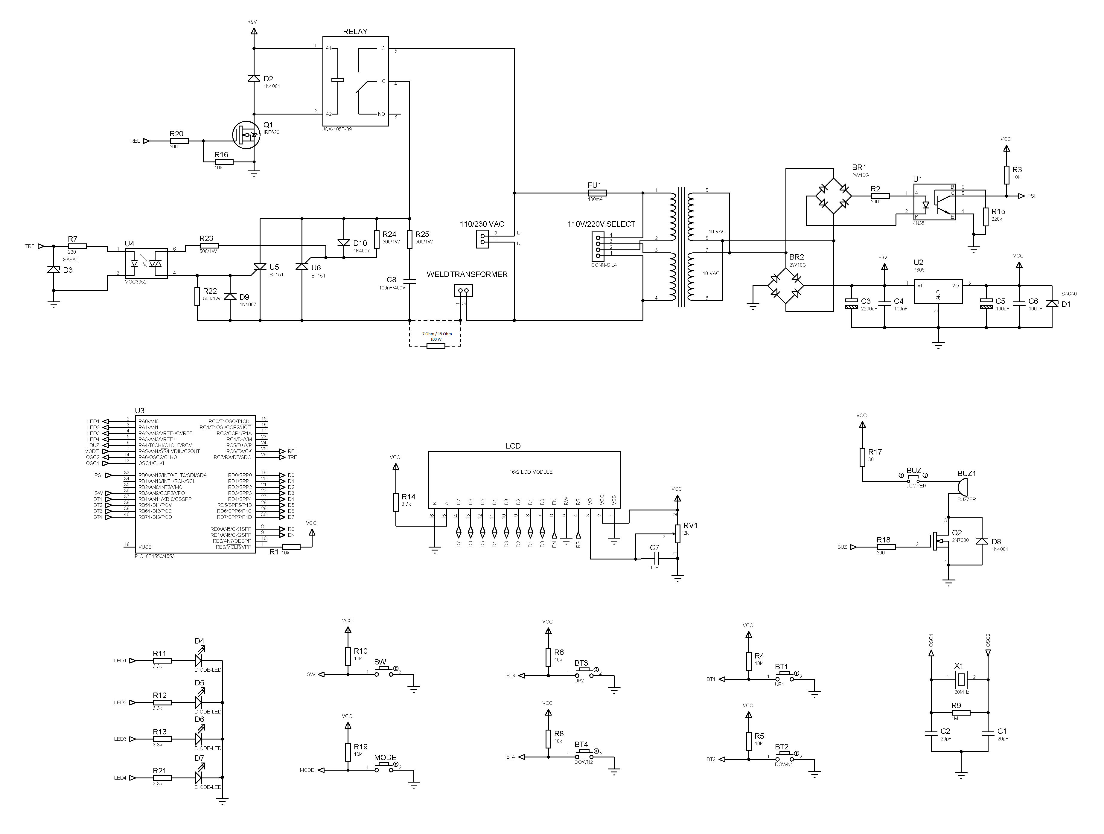 Get Mini Spot Welder Circuit Diagram Pictures - All About Welder